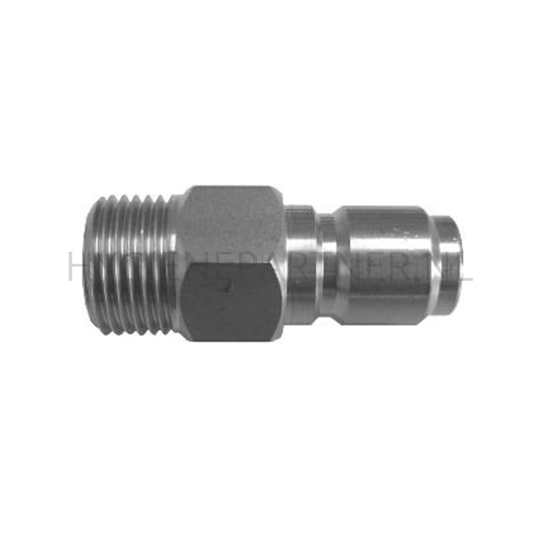 RT821005 Adapter RVS 1/2 inch buitendraad